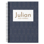 Ontwerp Je Eigen Bullet Journal Geometric Blue (1)