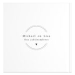 Ontwerp Je Eigen Gastenboek Universeel Chique Stamp (1)