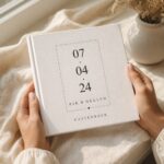 Ontwerp Je Eigen Gastenboek Bruiloft Modern Date 20 Tot 196 Personen (1)