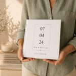 Ontwerp Je Eigen Gastenboek Bruiloft Modern Date 20 Tot 196 Personen (2)