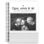 Ontwerp Je Eigen Mijn Opa, Oma & Ik Invulboek Stripes & Stars (1)