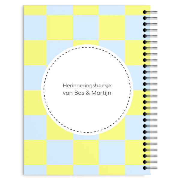 Ontwerp Je Eigen Mijn Peter & Ik Invulboek Cheerful Checkered (2)