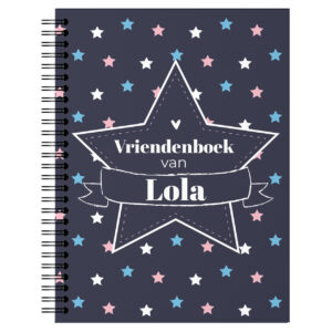 Ontwerp Je Eigen Mijn Vriendenboekje Starry Stars (1)