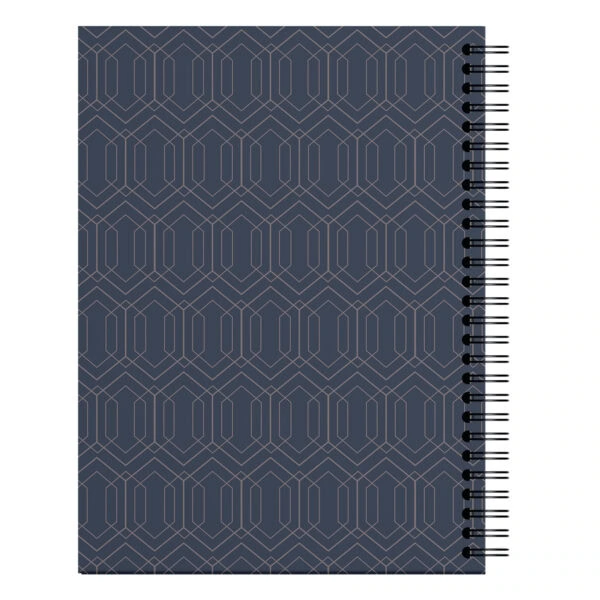 Ontwerp Je Eigen Notitieboek A5 Geometric Blue (2)