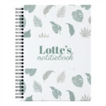 Ontwerp Je Eigen Notitieboek A5 Lovely Leafs (1)