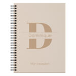 Ontwerp Je Eigen Receptenboekje Brown Initial (1)