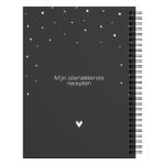 Ontwerp Je Eigen Receptenboekje Raining Dots Black (2)
