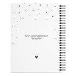 Ontwerp Je Eigen Receptenboekje Raining Dots White (2)