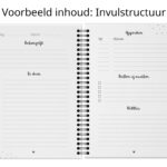 Werkplannermetinhoudinvulstructuur
