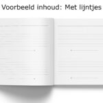 Gastenboek Inhoud Met Lijntjes