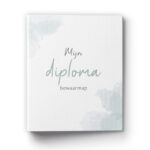 Diploma Bewaarmap Watercolour Groen