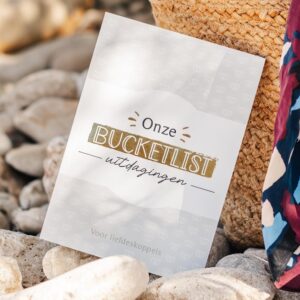 Fyllbooks Bucketlist Boek – Onze Bucketlist Uitdagingen ‘voor Liefdeskoppels’