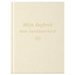 Fyllbooks Dagboek Voor Dankbaarheid Linnen Crème Met Goudfolie (2)