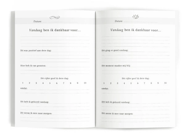 Fyllbooks Dagboek Voor Dankbaarheid Linnen Crème Met Goudfolie (5)