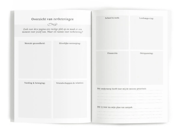 Fyllbooks Dagboek Voor Selfcare Linnen Camel Met Goudfolie (8)