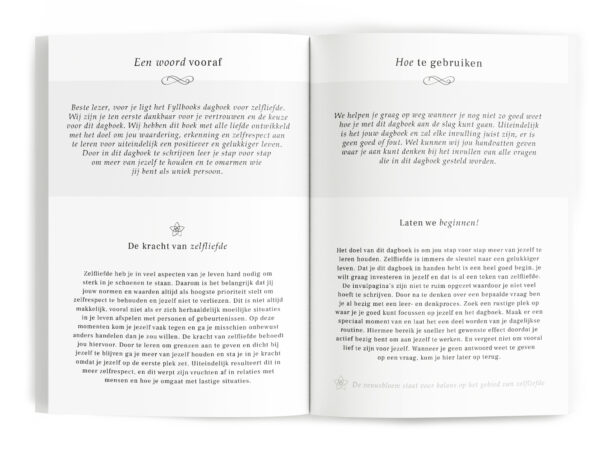 Fyllbooks Dagboek Voor Zelfliefde Linnen Roze Met Goudfolie (3)