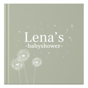Ontwerp Je Eigen Babyshowerboek Dandelions (1)