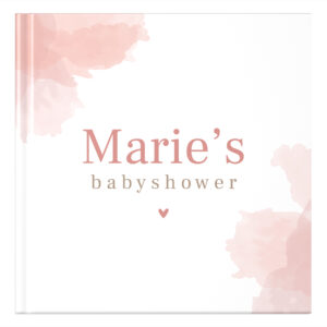 Ontwerp Je Eigen Babyshowerboek Watercolour Pink (3)