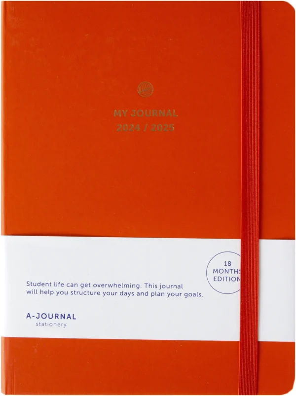 A-Journal 18 Months Diary 2024/2025 – Coral