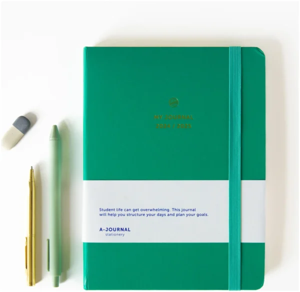 A-Journal School Diary 2024/2025 – Emerald Green