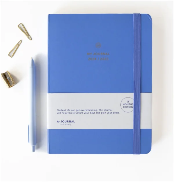 A-Journal 18 Months Diary 2024/2025 – Lavender Blue