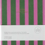Fabrique School Diary 18 Months 2024-2025 – Stripes Green Pink