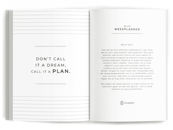 Fyllbooks Mijn Weekplanner Datumloos (2)