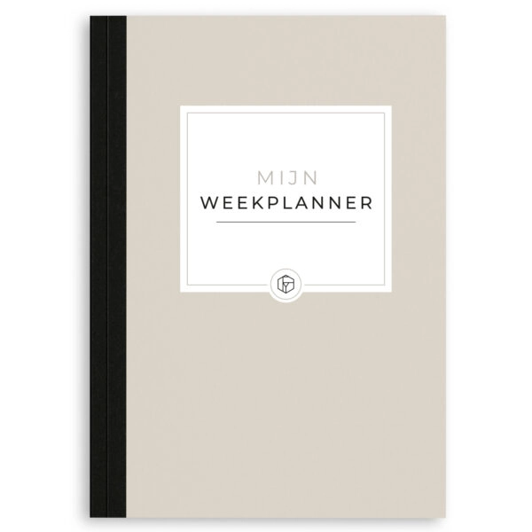 Fyllbooks Mijn Weekplanner Datumloos Beige (1)