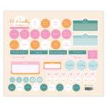 Fyllbooks Stickervel Fit & Healthy