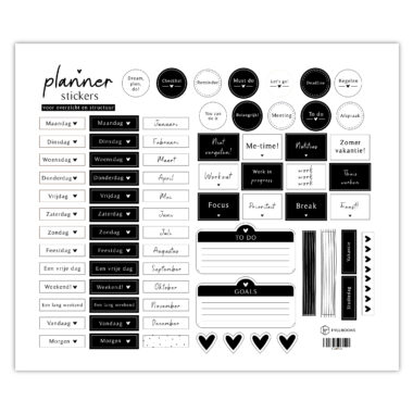 Fyllbooks Stickervel Planner Set 2