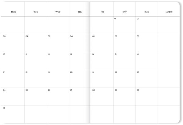 &ink Schoolagenda 20242025 Flower (4)