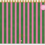 Fabrique 18 Months Familieplanner 2024/2025 – Stripes