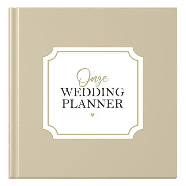 Weddingplanner Beige Cover