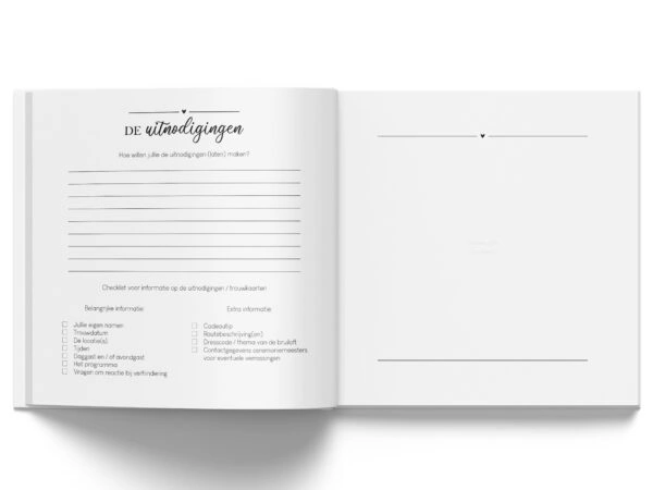 Weddingplanner Spread 13