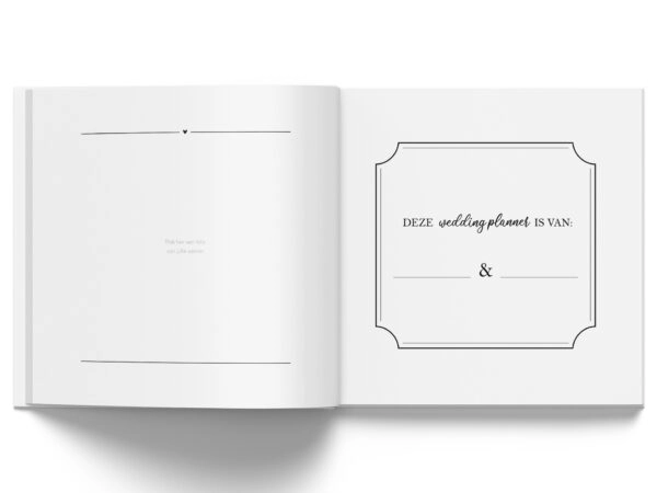 Weddingplanner Spread 2