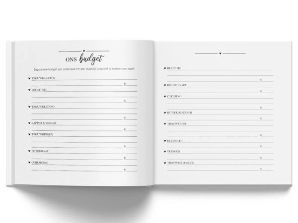 Weddingplanner Spread 9