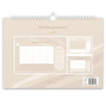 Fyllbooks Familieplanner A4 Beige (1)