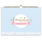 Fyllbooks Familieplanner A4 Kleurrijk (6)
