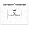 Fyllbooks Mijn Maandplanner A4 Datumloos Zwart Wit (3)