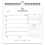 Fyllbooks Mijn Weekplanner Datumloos Zwart Wit (3)