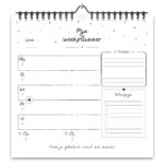 Fyllbooks Mijn Weekplanner Datumloos Zwart Wit (4)