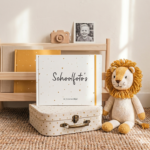 Schoolfotoboek Oker Dots