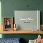 Schoolfotoboek Olijfgroen
