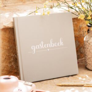 Fyllbooks Gastenboek Universeel – Beige (4)