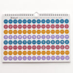 Maan Amsterdam Weekplanner Universe A4 Incl. Stickervel (4)