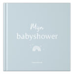 Mockup Voorkant Mijn Babyshower Blauw