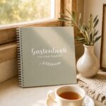 Fyllbooks Gastenboek Van Onze Bruiloft Olijfgroen (2)