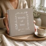 Fyllbooks Guestbook Words Of Love Taupe Universeel 2