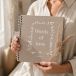 Fyllbooks Guestbook Words Of Love Taupe Universeel 3