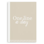 Fyllbooks One Line A Day Dagboek Beige (1)